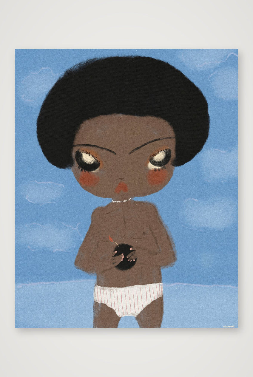 BABY BOOM Etching — 28×35cm, 11×14" Print only