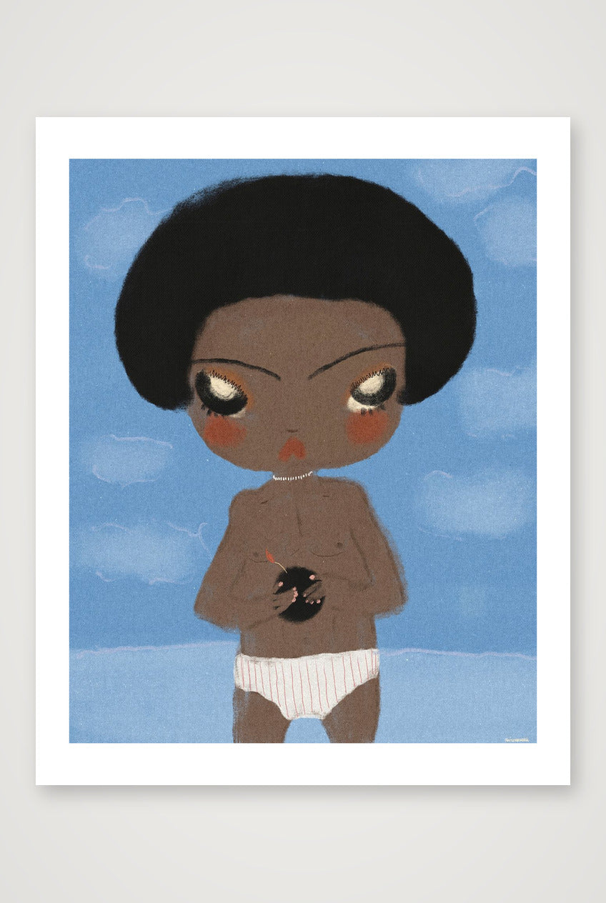 BABY BOOM Rag — 40×50cm, 16×20" Print only
